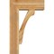 Ekena Millwork Legacy Block Rough Sawn Bracket w/ Offset Brace, Western Red Cedar, 8"W x 22"D x 34"H BKT0806X22X34LEC05RWR - alternate 3